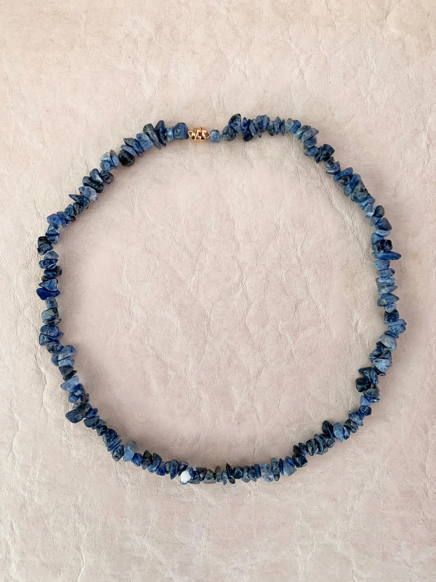 The Surfer Boy Necklace (Sodalite)