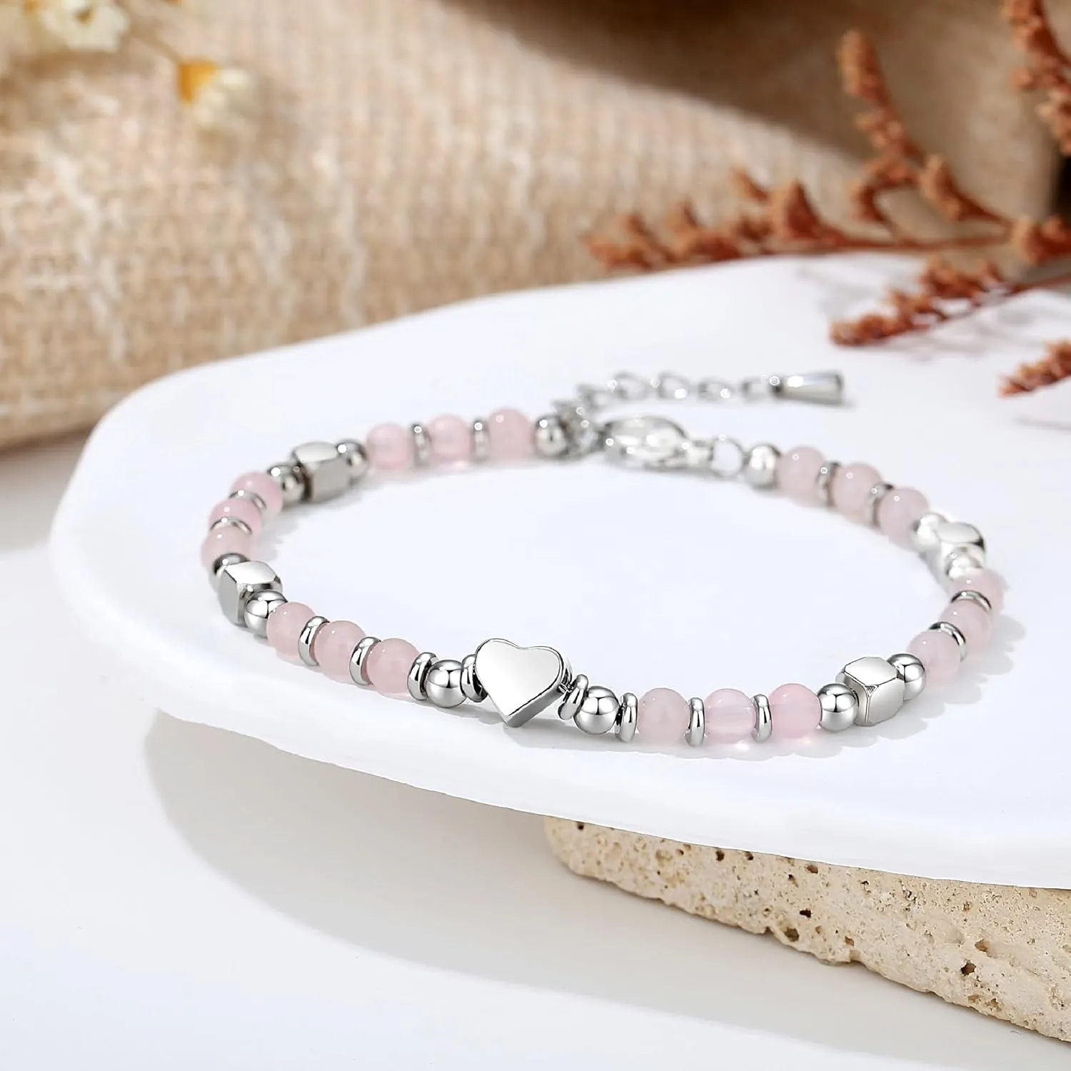 TONY & SANDY Tiny Beaded Bracelets for Women, Sometimes You Forget You're Awesome, Unique Gifts for Women, Mom, Daughter, Wife, Coworkers, Best Friend, Bestie, Granddaughter