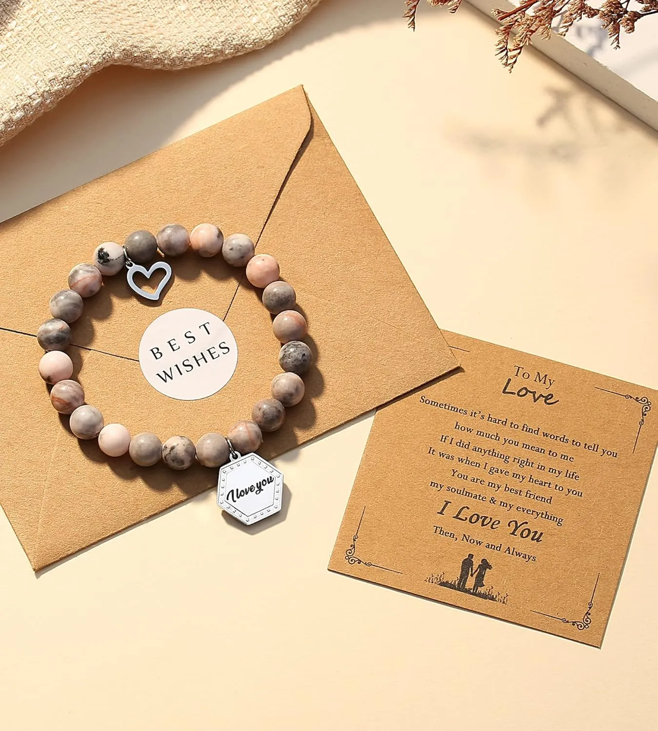 TONY & SANDY Unique Gifts for Women, Mom, Daughter, Wife, Friends, Sister, Aunt, Grandma - Beaded Bracelets for Women Teen Girls Jewelry on Birthday Christmas Graduation Easter