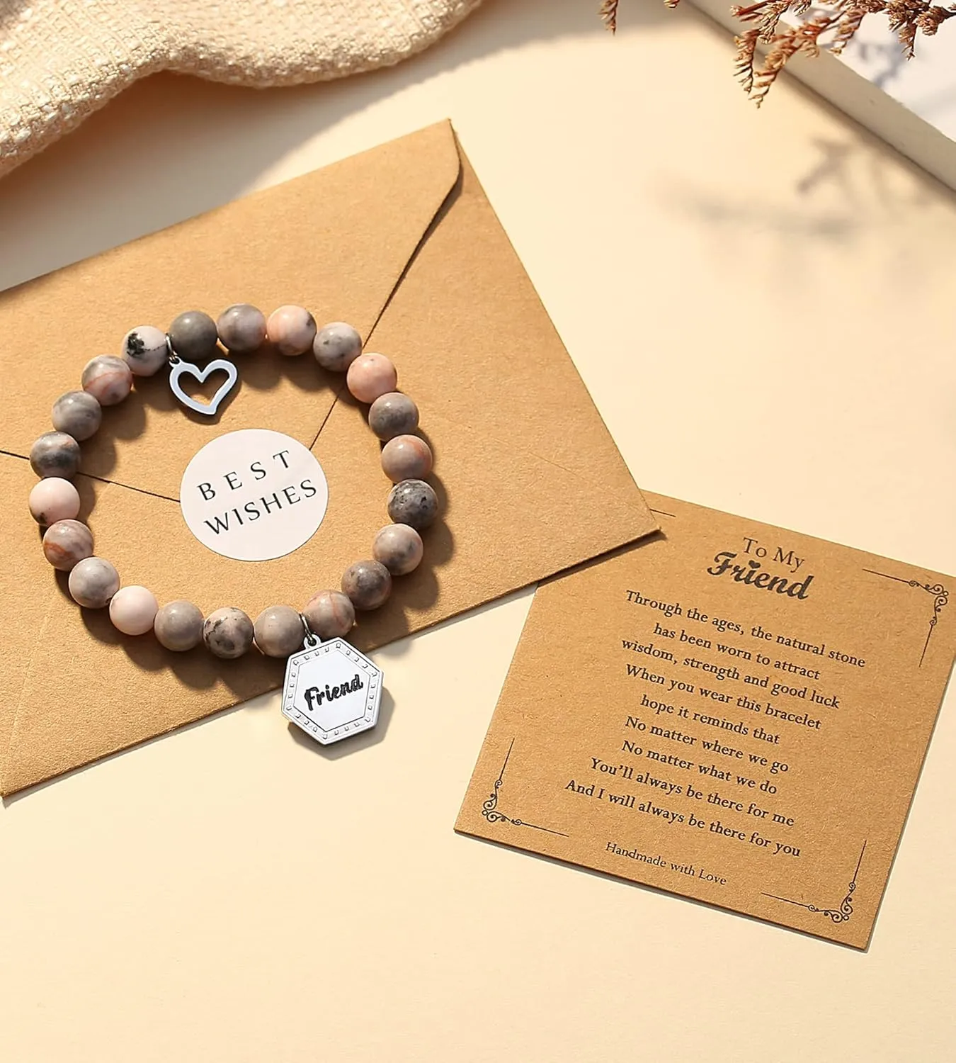 TONY & SANDY Unique Gifts for Women, Mom, Daughter, Wife, Friends, Sister, Aunt, Grandma - Beaded Bracelets for Women Teen Girls Jewelry on Birthday Christmas Graduation Easter