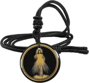 TUMBEELLUWA Spiritual Crystal Religious Necklaces Holy Spirit Christian Catholic Faith Jewelry Gifts for Men Women
