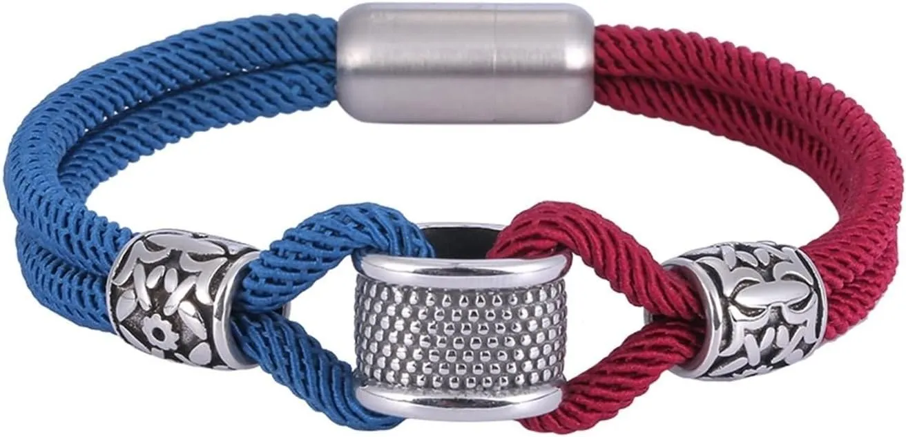 Unique Bracelet, Love Friendship Bracelet Double Braided Leather Cord Bracelet Matching Bracelets