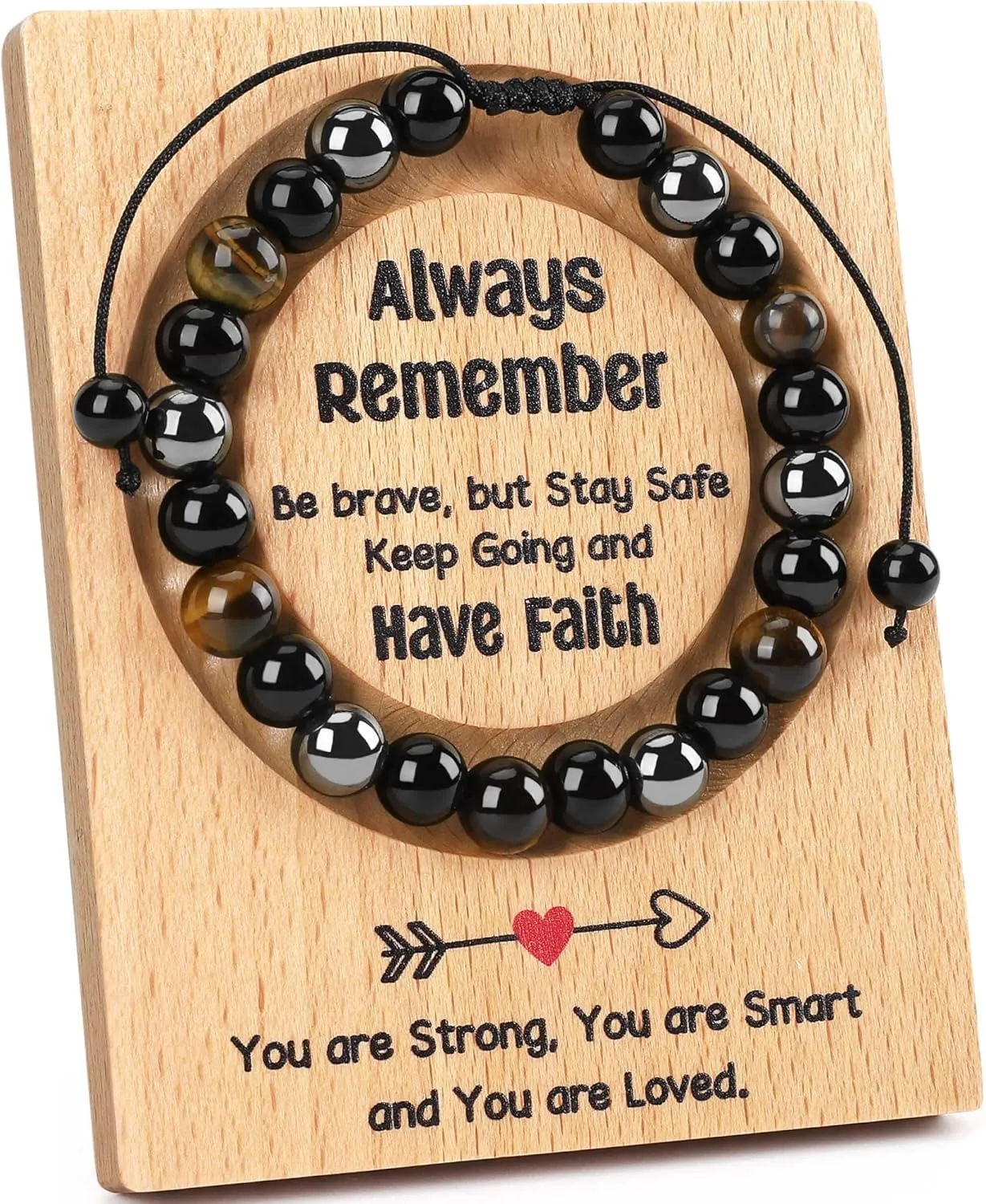 Unique Confirmation Bracelets for Men Birthday Gifts Encouragement Inspire Gift for Son Nephew Brothers Bracelet