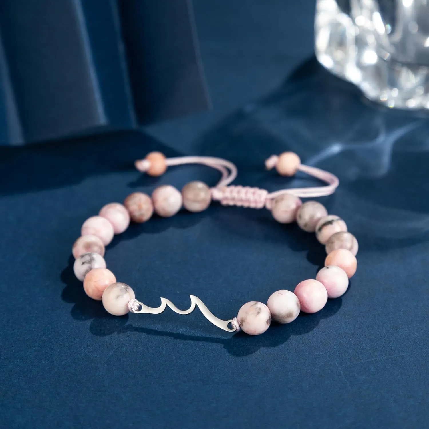 Wave Friendship Bracelet, Best Friend Relaxation Unique Christmas Birthday Valentine's Day Bracelet Gifts for Women.
