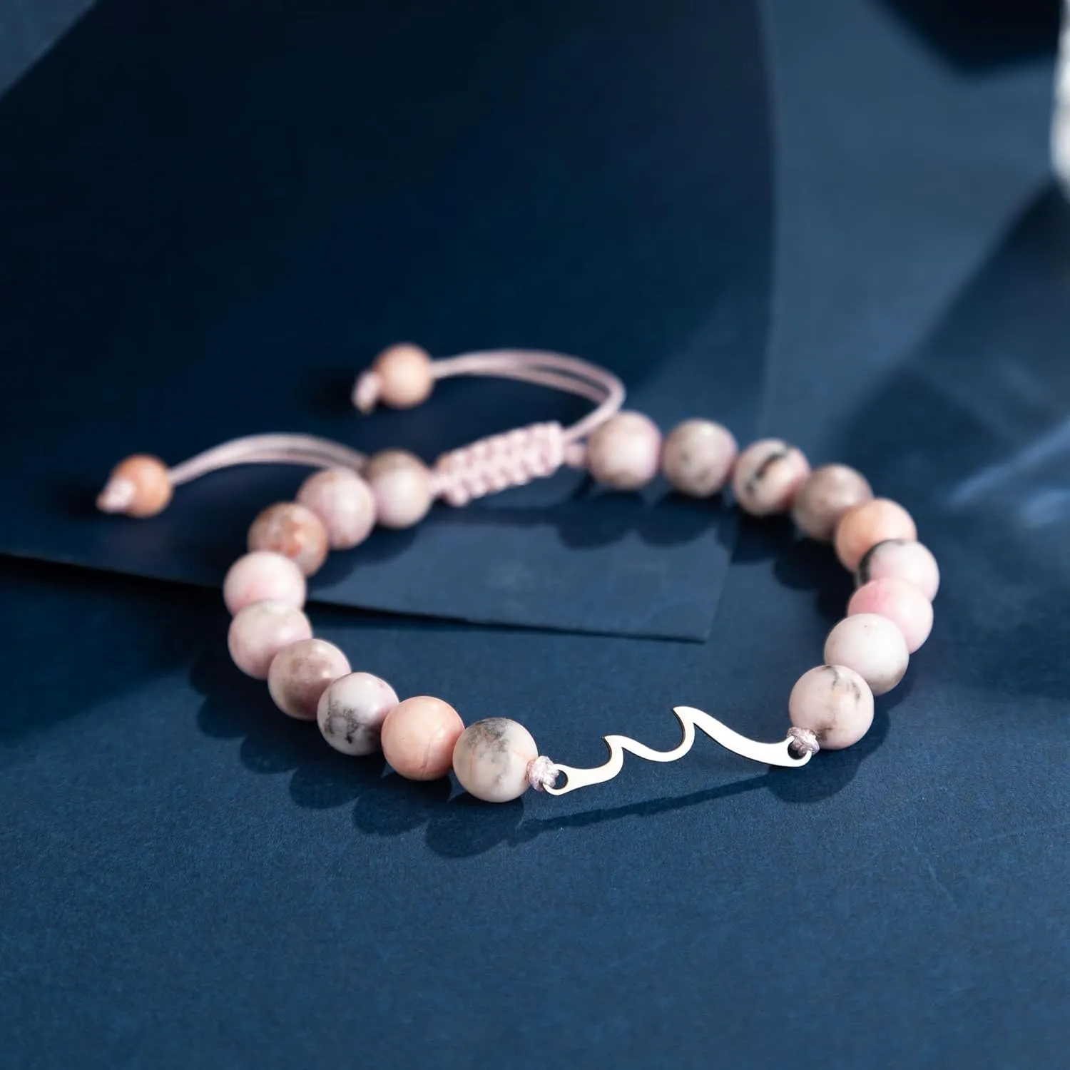 Wave Friendship Bracelet, Best Friend Relaxation Unique Christmas Birthday Valentine's Day Bracelet Gifts for Women.
