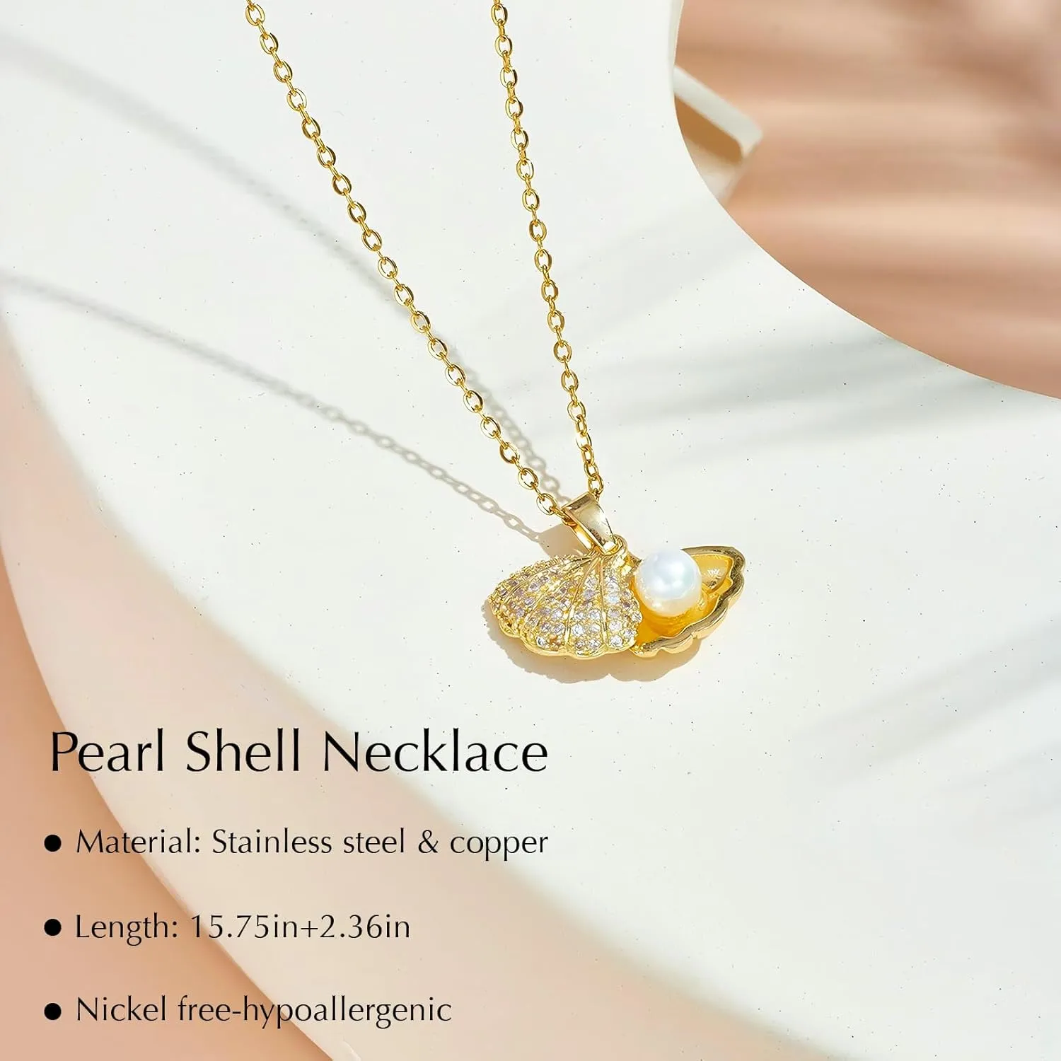 Women's Necklace, Stainless Steel Necklace