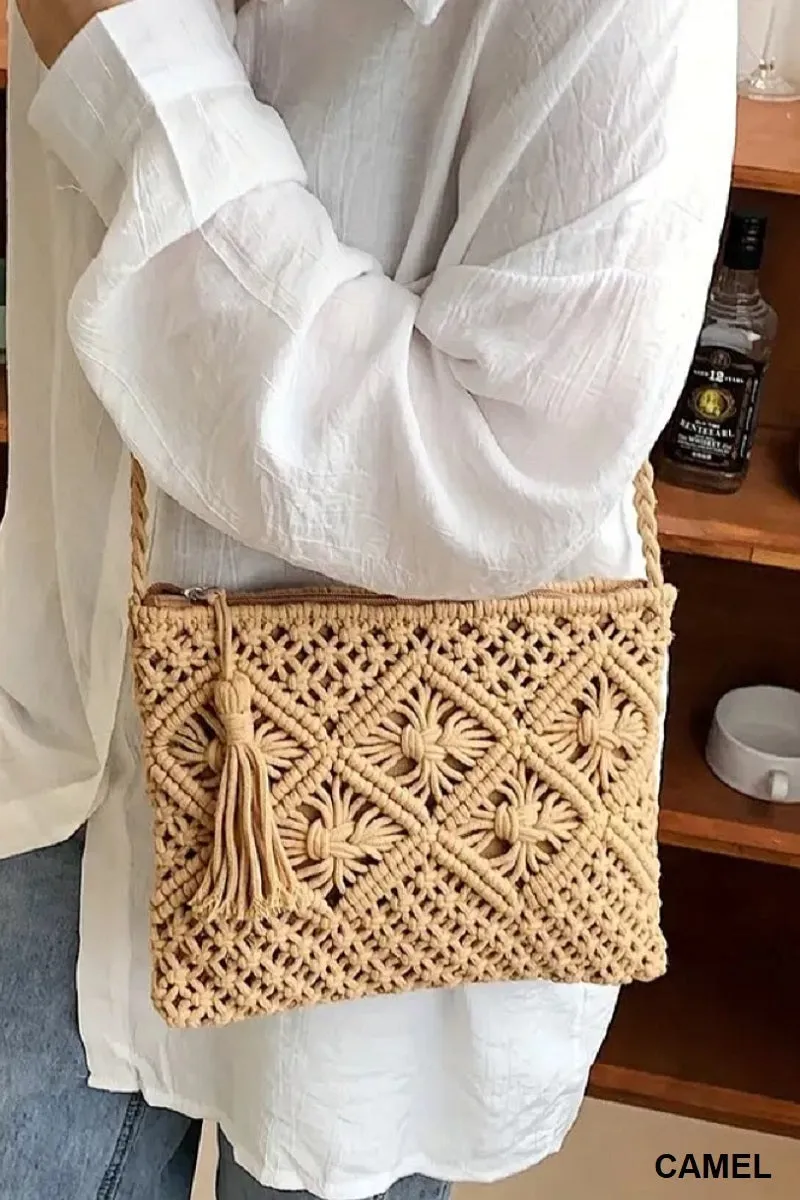 Woven Purse || Natural