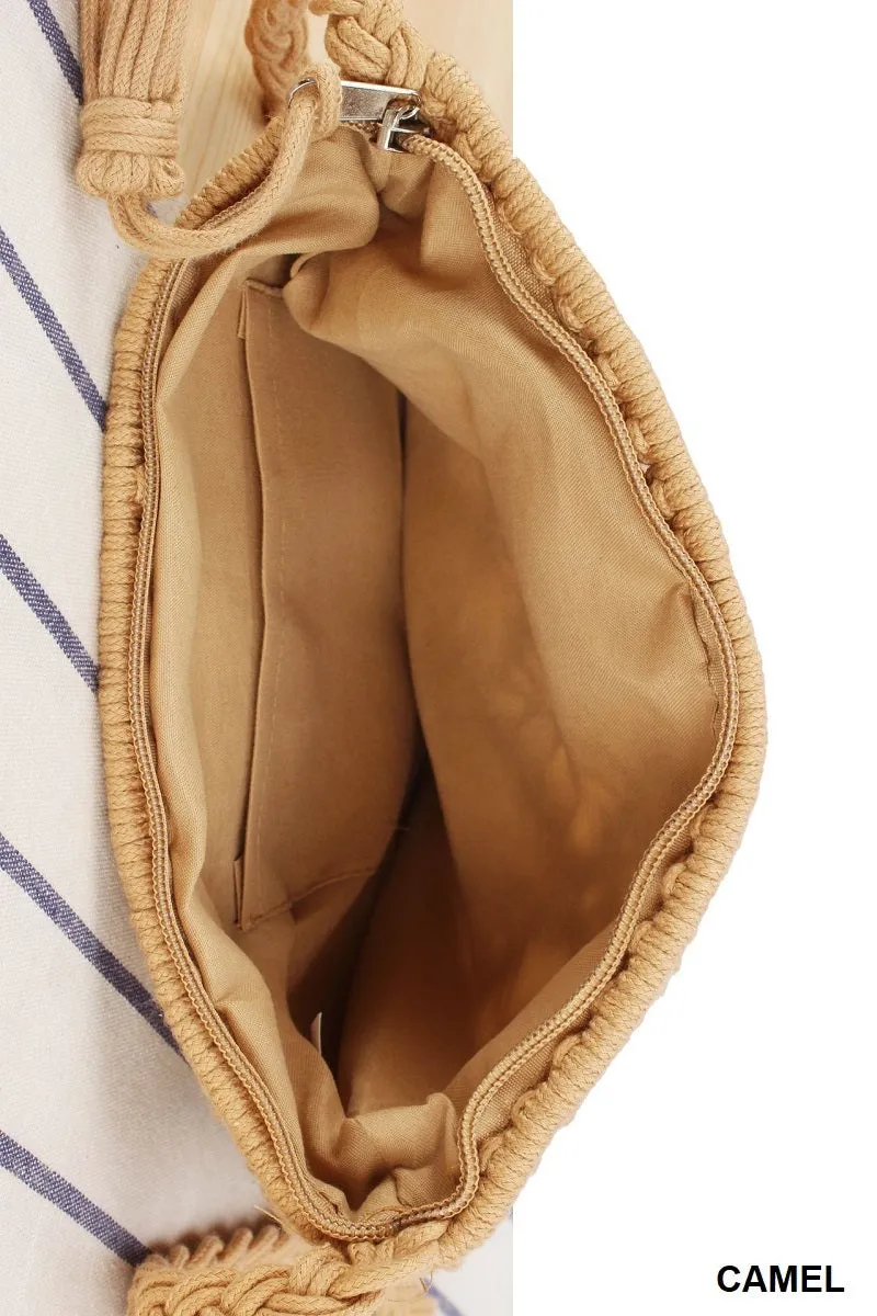 Woven Purse || Natural
