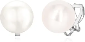 YOQUCOL Simulated Freshwater Pearl Clip On Earrings Not Pierced Elegant Stud Jewelry For Women