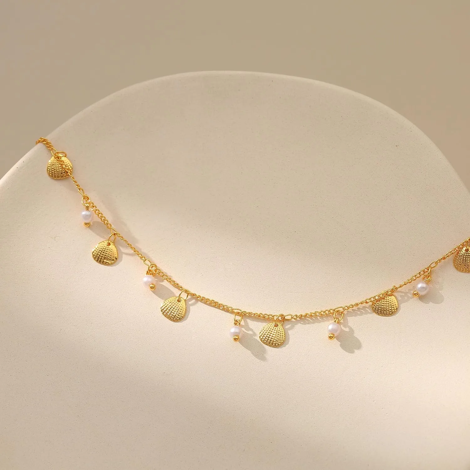 Yumikoo 18k Gold Plated Anklet Ankle Bracelets for Women