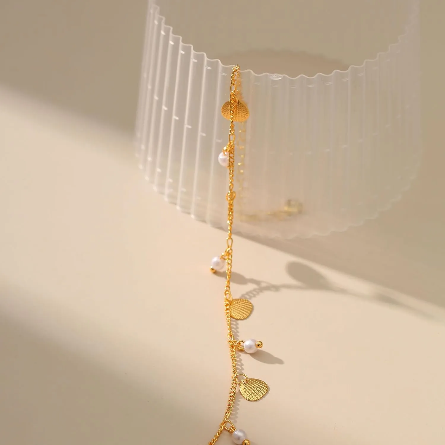 Yumikoo 18k Gold Plated Anklet Ankle Bracelets for Women