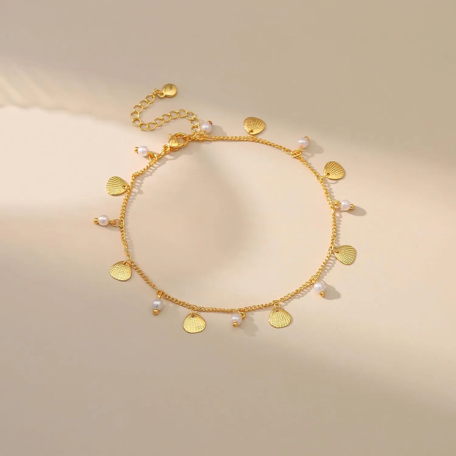 Yumikoo 18k Gold Plated Anklet Ankle Bracelets for Women