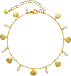 Yumikoo 18k Gold Plated Anklet Ankle Bracelets for Women