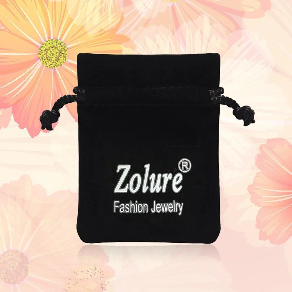 Zolure Piercing Jewelry - Clear Nose Studs, Rings, Septum, Lip, Cartilage, Tongue, Rook, Daith, Ear, Industrial, Nipple, Belly Piercing for Work & Surgery